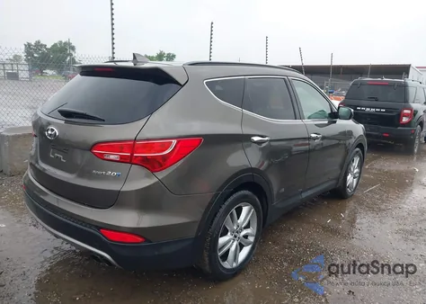 2013 Hyundai Santa Fe Sport 2.0T from USA, damaged, VIN 5XYZU3LA5DG014333